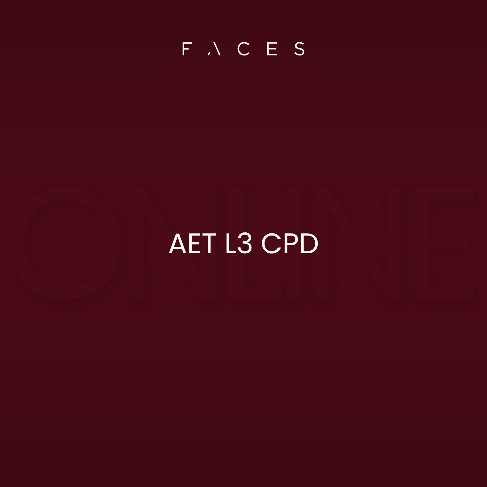 Online AET Level 3 CPD Course