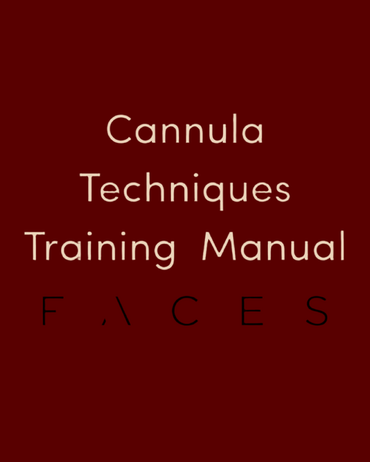 Cannula Techniques - Editable Training Manual