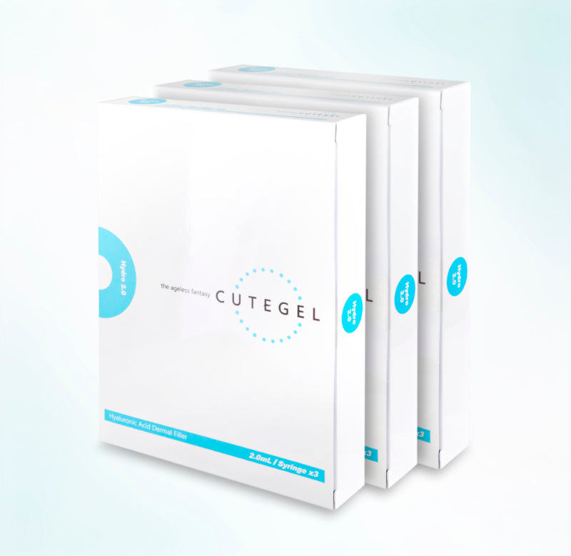 CUTEGEL HYDRO 2.0 SKIN BOOSTER – Triple pack – 3 x 2ml