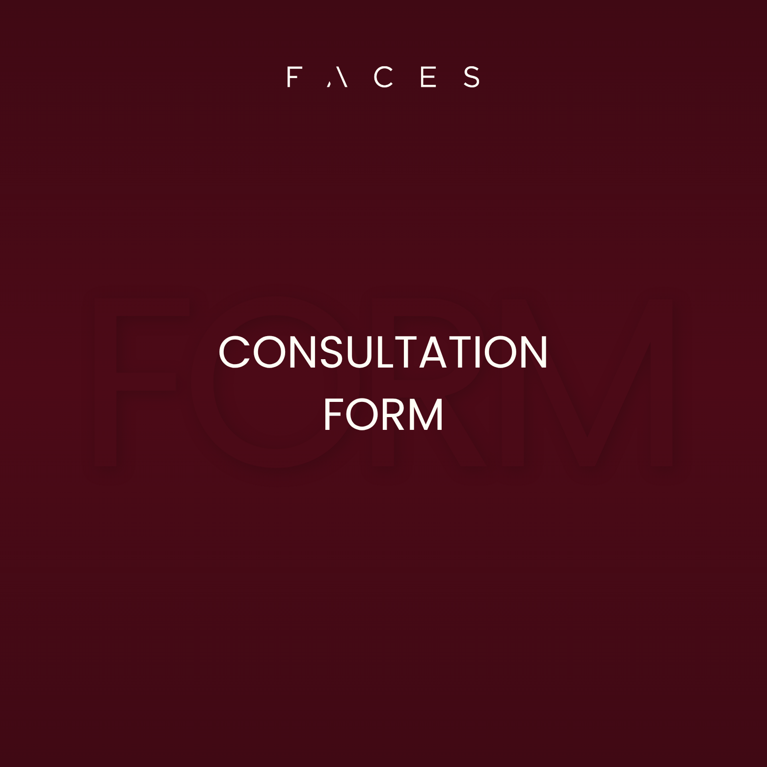 Consultation Form