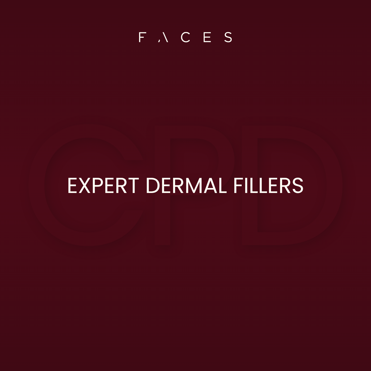 Expert Dermal Fillers CPD Course