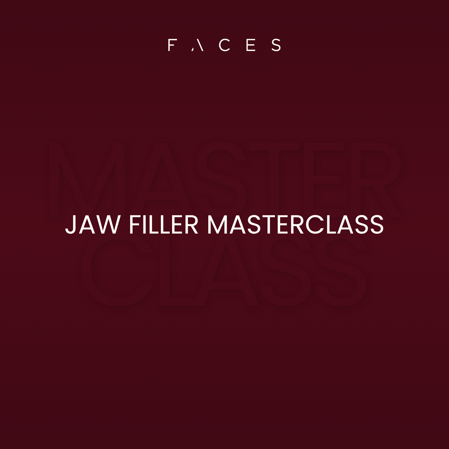 Jaw Filler Masterclass