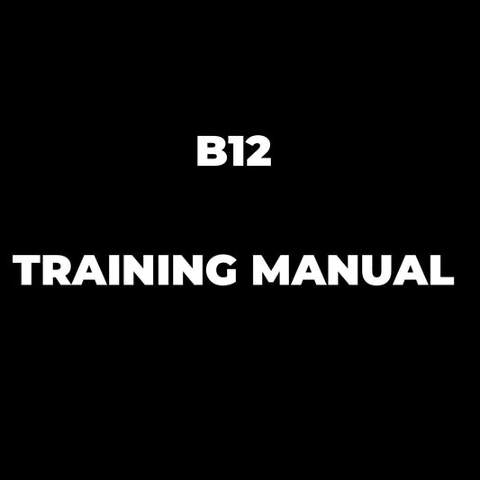 B12 Injections - Editable Training Manual