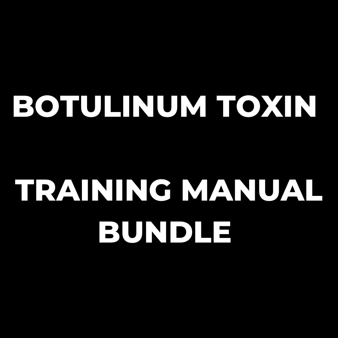 Botulinum Toxin Bundle - Editable Training Manuals