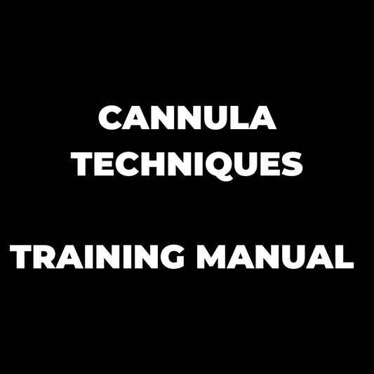 Cannula Techniques - Editable Training Manual