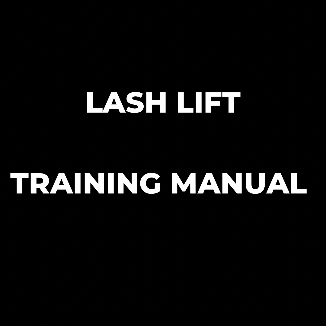 Lash Lift - Editable Training Manual